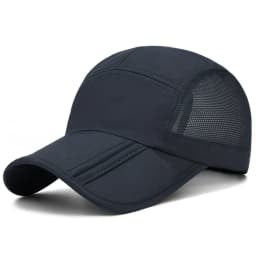 New Design Quick Drying Baseball Cap Packable Lightweight Sports Hat Breathable Polyester Outdoor Hat