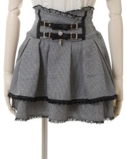 Japanese Mine Double Butterfly Braid Buckle Leather Ring High Waist Skirt Shorts Women Liz Sweet Pink Lace Pleated Short Skirt