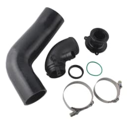 Silicone Intake Hose Turbo Inlet Elbow Turbo Muffler Delete For VW Golf MK7 R Audi V8 MK3 A3 S3 TT MK3 2.0T 2014+