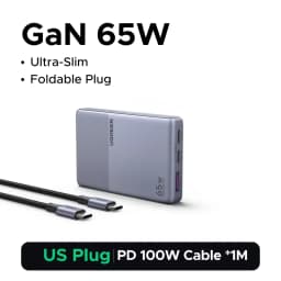【Ultra Slim】UGREEN Nexode Air 65W GaN Charger PPS PD3.0 QC4.0 For Macbook Pro Air Laptop iPhone 17 16 Samsung S26 iPad Tablet