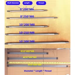M6 M8 DIY Reciprocating Push Rod Reciprocating Cycle Linear Actuator Parts Linear Actuator Push Rod Reciprocating Line Axis