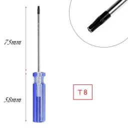 T6 T8 T9 T10 Torx Screwdriver Repair Tool Kit for Macbook, Laptop, HDD, PS5, PS4, PS3, Xbox One and Xbox 360 Controllers Repair