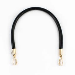 2Pcs Deepeel 30/40/60cm PU Leather Bag Handles with Metal Clasps Handbag Purse Replacement Strap DIY Bags Accessories