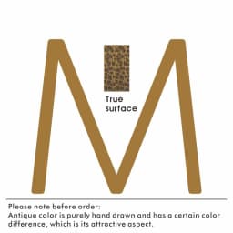 Nurlin Solid Brass Hammered Antique Brass 4-12 Inches 10-30cm Big Number Letter Door House Public Floating Signature