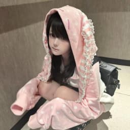 American Loose Spring Autumn Embroidered New Zip Up Hoodie Lazy Style Design Hooded Jackets Sweet Rabbit Ear Sweatshirt Women