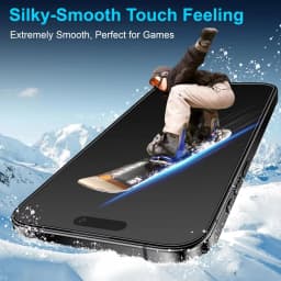 NNBILI 3pcs Full Cover Matte Privacy Screen Protector For iPhone 18 17 16 15 14 13 12 11 Pro Max Plus Mini XS Anti-Peeping Glass