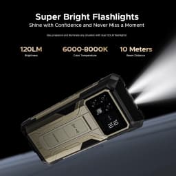 Global Version DOOGEE S200 Max Rugged Phone 16GB 512GB 22000mAh Battery 66W 1.32" Rear Display 6.72” 120Hz Dimensity 7050 NFC
