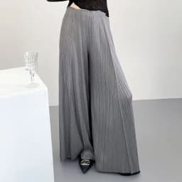Miyake Pleated Wide-Leg Pants 2026 New Straight-Leg Pleated High-Waisted Drapey Casual Wide-Leg Trousers Women Lightweight Pants