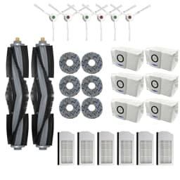 Accessories For Ecovacs Deebot X1 OMNI / T10 OMNI T10 TURBO Robot Vacuum Cleaner Parts Dust Bag Hepa Filter Main Side Brush Mop