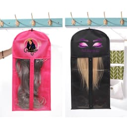 Hair Extension Hangers For Wig Storage Space Saving Hanging Storage Clips With Hook For Hairpin Weft Extension Clothes Pins
