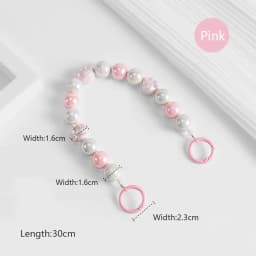 Colored Beading Bag Handle For Longchamp Mini Pearl Chain Bag Strap Shoulder Strap Bag Decoration Bag Replacement Accessories