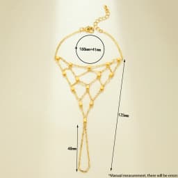 Oman Tassel Charm Bracelet with Ring 21k Gold Plated Turkish Vintage Coins Hand Chains Nigeria Women Event Party Jewelry