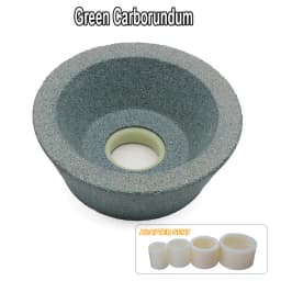 1 piece 125*45*32mm Ceramic Abrasive Wheel P46-P120 with Adapter 32mm to 12.7mm ID