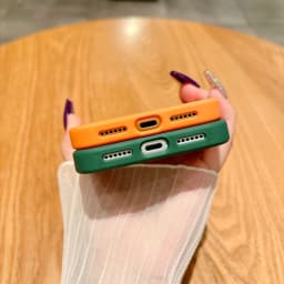Luxury Magnetic Colorful Border Clear Case For iPhone 17 Air 16E 15 14 Plus11 12 13 17 Pro Max For Magsafe Wireless Charge Cover