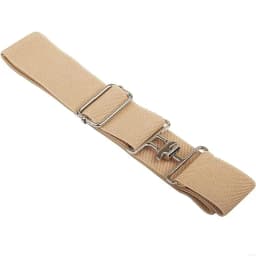 Unisex Elastic Riding Belt Shark Buckle Designs Comfortable And Secure Waistband For Equestrian Sport And Casual Wear