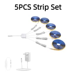 Smart TUYA COB LED Strip Light 1-6PCS Set Group Lighting Support Alexa Echo Plus Google Assistant APP Voice Control For Cabinet