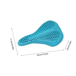 honeycomb structure Silicone Seat Cover for Cycling bicycle Seat Cushion Cover anti-slip shock absorption Saddle Cover equipment