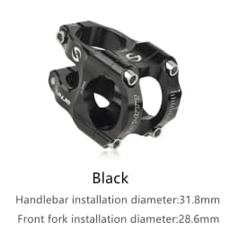 MTB Road Bike Stem CNC Mountain Bicycle Bridge Short Power 31.8mm High Strength Climbing Riser
