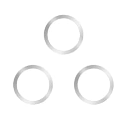 1-10PCS for Magsafe Magnetic Plate Ring Universal Stickers Support Wireless Charger Metal Plate Sheet for iPhone Samsung Xiaomi