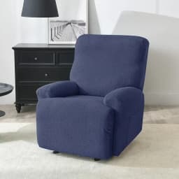 1/2/3 Seater Recliner Sofa Cover Jacquard Solid Color Stretch Couch Coushion Solid Color Sofa Slipcover for Living Room Home