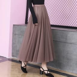 Spring Autumn Summer Holiday Beach Women Long Midi Skirt Fashion Ladies Elastic High Waist Tulle Mesh Pleated Tutu Skirt
