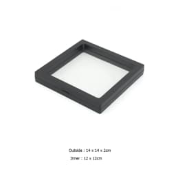 PE Film Transparent Visible Jewelry Storage Box Ring Earring Box Bracelet Necklace Display Box Jewelry Dustproof Storage Box