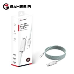 GameSir 3m Nylon Braided Cable for G7 Pro G7 Pro 8K Cyclone 2 Nova Lite X5 Lite G7 SE G8 G8+ MFi X5s Kaleid Flux Gamepad