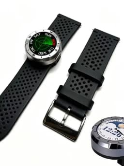 2026 Portable Watch Strap Smart Compass for Paracord Bracelet Flashlight Altitude for Mechanical and Quartz Watches