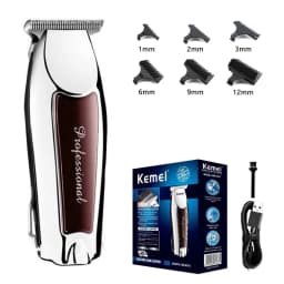 Kemei 9163 Professional Hair Cutting Machine Trimmer for Men Finishing Haircut Cordless Clipper Electric Shaver Beard Barber