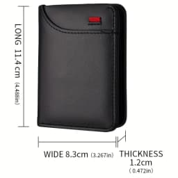 Personalized Men Wallet Custom Engraved Name Text Wallets for Men PU Leather Bifold Unique Birthday/Anniversary Personaliz Gift