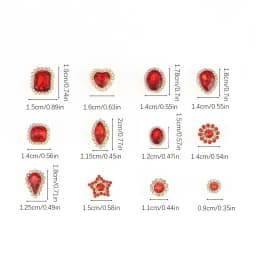 50pcs/lot Silver Claw Setting Glass Rhinestone Mixed Shape Sew On Crystal Stone Diamond for Wedding Dress Shoes Bags DIY Trim