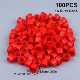 M12 M14 M16 M18 Injector Dust Cap for Common Rail System Flexible Fit for Auto Repair and Mechanics 100pcs