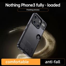 Fundu For Nothing Phone 3 чехол ELVEV Magnetic Crystal Matte PC TransparentTPU Anti-fingerprint Cover nothingフォン3 ケース