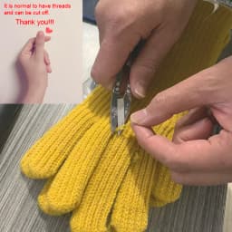 New Cute Style Long Solid Color Knitted Label Girls' Gloves Fingerless Touch Screen Anti-cold Autumn Winter ins Y2K