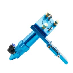 QDHWOEL CO2 Laser Head For 20mm Focus Lens FL 38.1 50.8 63.5 76.2 101.6mm With 25mm Mirror Mount