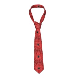 Formal Spider Cartoon Neck Tie for Office Custom Men Spider Web Cute Little Animal Neckties