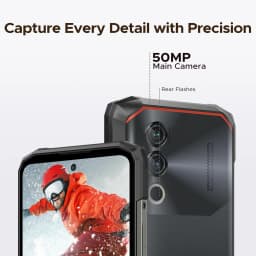 DOOGEE Blade10 Power Rugged Phone Gemini AI 6.6" Display 10300mAh Battery 48GB RAM(8+40) 128GB ROM Android 16 SmartPhone