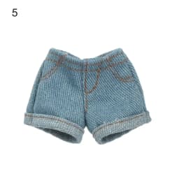Multi Style Denim 11.5"Jeans Bottoms Shorts For Doll Clothes Outfits Short Pants For Blythe 1/6 Dolls Accessories