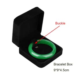 Black Velvet Full Range Jewelry Box Ring Earrings Storage Bracelet Box Pendant Necklace Jewelry Storage Box Gift Box