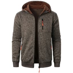 Men's Hoodies Spring Autumn Casual Solid Zip Up Hoodie Men Sweatshirts Long Sleeve Hooded Sweatshirt Zipper Cardigan Streetwear
