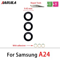 NEW Rear Back Camera glass Cover Lens With Adhesive For Samsung A13 A14 23 4G A32 A52 5G A33 A53 A73 A52 A72 A82 A52S A24 A34