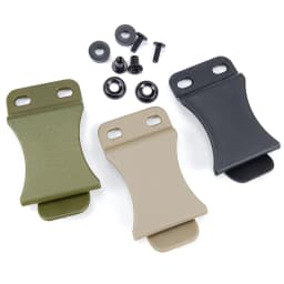 1piece K Sheath Accessories K Sheath Waist Clip Scabbard Clip Holster Clip Back Clip Knife Set Kydex Holster Clips