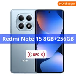 Xiaomi Redmi Note 15 Global Version Smartphone MTK Helio G100-Ultra 6.77" AMOLED display 108MP camera 6000mAh Smartphone