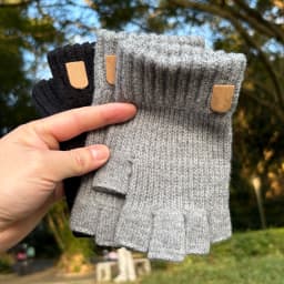 Winter Thick Elastic Knitted Gloves Warm Writting Office Cycling Fingerless Glove for Men Women Touchscreen Driving Work Gloves