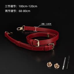 Custom Leather Bag Strap Adjustable Shoulder Straps Replacement Crossbody Long Bag Belt Women Handbag Belt Accessorise 100~120cm