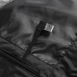 New Men Winter 15 Zone Intelligent Heating Hooded Cotton Jacket Versatile Dual Control Heating Electric Warm Coat(No Power Bank)