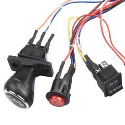 1set DIY Wire Switch Receiver RC Kit With 2.4G Remote Control Baby Electric Car Controller For Kids Electric Car Modified