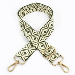 1Pc 38mm Jacquard Canvas Bag Strap for Women's Handbag Replace Handle 75~130cm Adjust Shoulder Straps Crossbody Bags Accessories