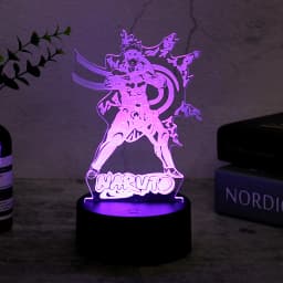 Anime Naruto Uzumaki LED Night Light Toys Akatsuki Kakashi Hatake Kid Bedroom Nightlight Itachi Uchiha 3D 7/16 colors Lamp Decor