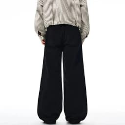 IEFB New Autumn Men's Casual Pants Solid Color Simple Straight Trousers All-match Wide Leg Loose Male Bottom Cleanfit 9W4276